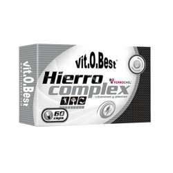 HIERRO COMPLEX 60 CAPSULAS (FERROCHEL+VITAMINAS+PLANTAS) VIT.O.BEST