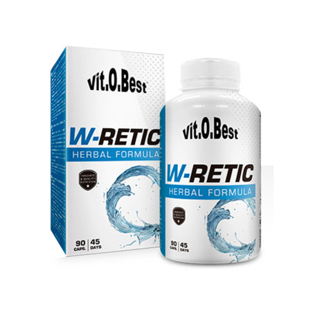 W-RETIC - 90 CAPSULAS (DIURETIC HERBAL FORMULA) VIT.O.BEST