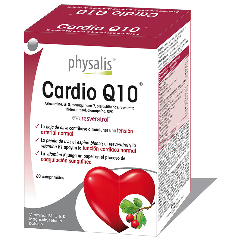 CARDIO Q10 60 COMPRIMIDOS PHYSALIS