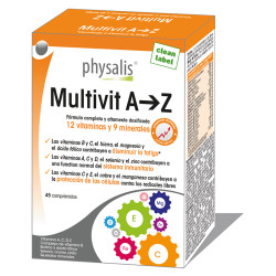 MULTIVIT A-Z 45 COMPRIMIDOS PHYSALIS