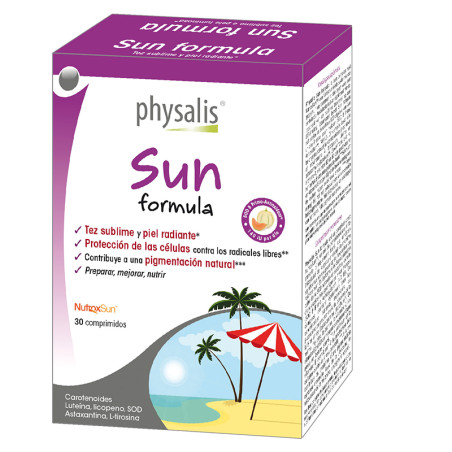 SUN FORMULA 30 COMPRIMIDOS PHYSALIS