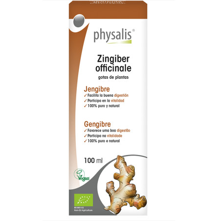 ZINGIBER OFFICINALE 100Ml. PHYSALIS