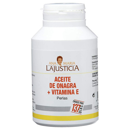 ACEITE DE ONAGRA + VIT.E 275 PERLAS ANA M. LAJUSTICIA