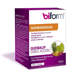 QUEMALIP DOBLE ACCION 60 CAPSULAS BIFORM