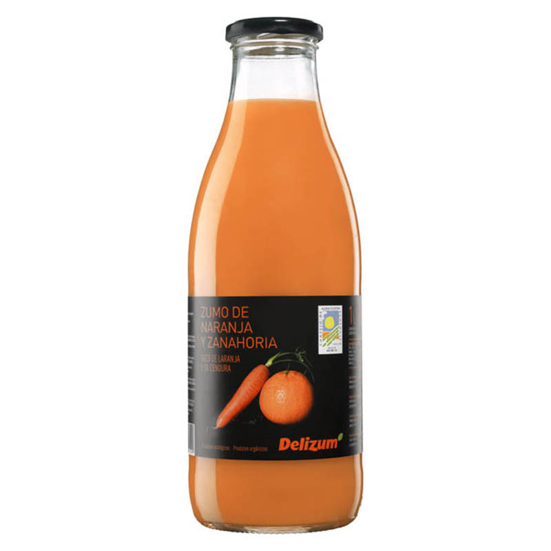 ZUMO DE ZANAHORIA Y NARANJA 200Ml. DELIZUM