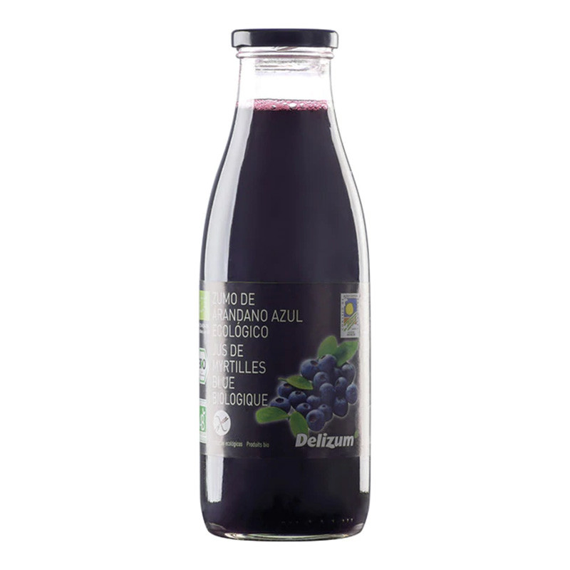 ZUMO DE ARANDANOS AZULES 750Ml. DELIZUM