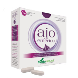 AJO ENTERICO 30 COMPRIMIDOS SORIA NATURAL