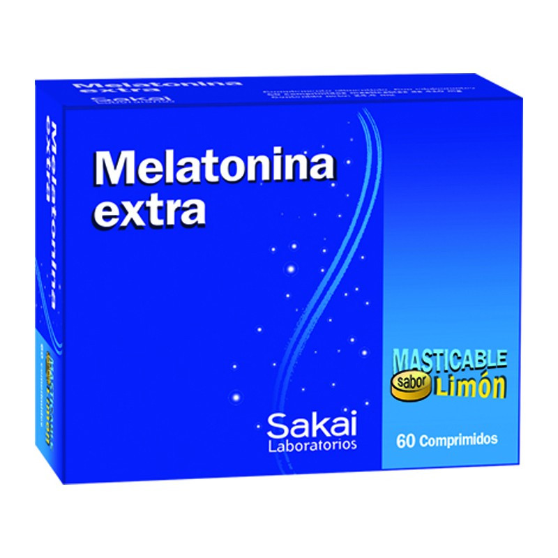 MELATONINA EXTRA  MASTICABLE 60 COMPRIMIDOS SAKAI