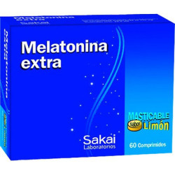 MELATONINA EXTRA  MASTICABLE 60 COMPRIMIDOS SAKAI