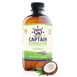 COCONUT SUMMER BEACH 400Ml. CAPTAIN KOMBUCHA