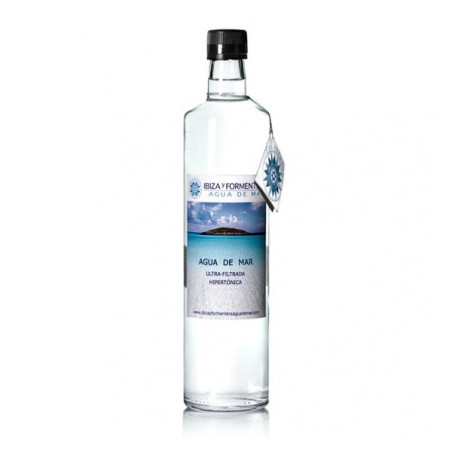 AGUA DE MAR 750Ml. ULTRA FILTRADA HIPERTONICA IBIZA Y FORMENTERA