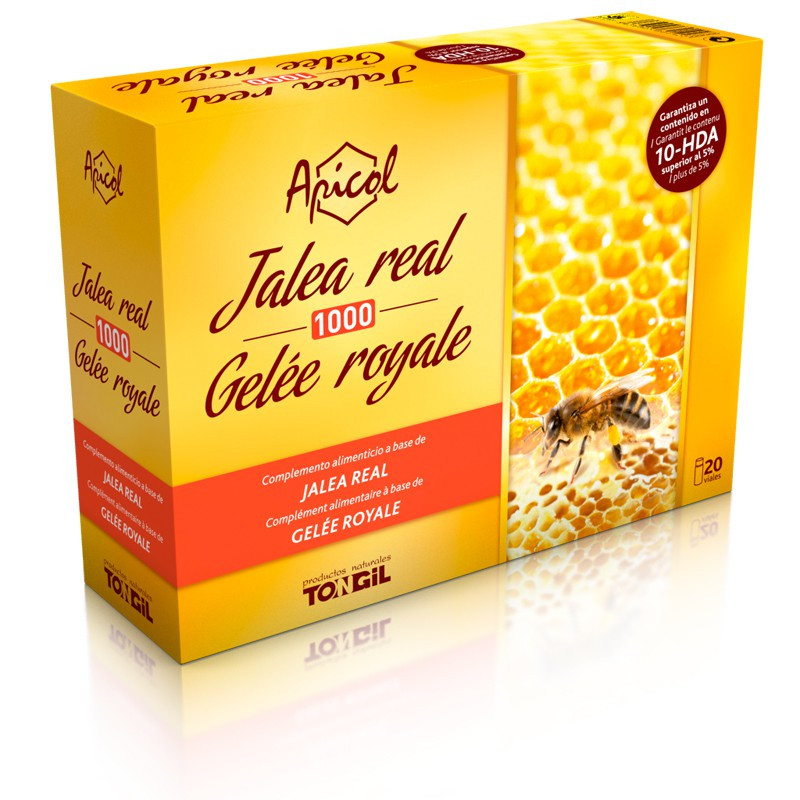 APICOL JALEA REAL 1.000 20 VIALES APICOL - TONGIL