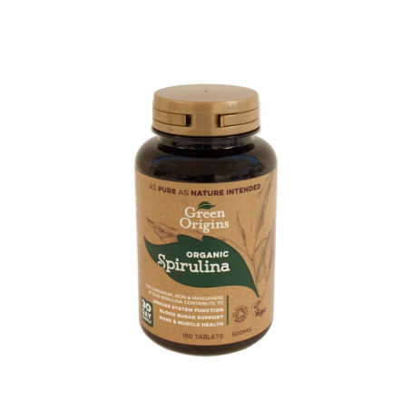 ESPIRULINA BIO 180 COMPRIMIDOS GREEN ORIGIN