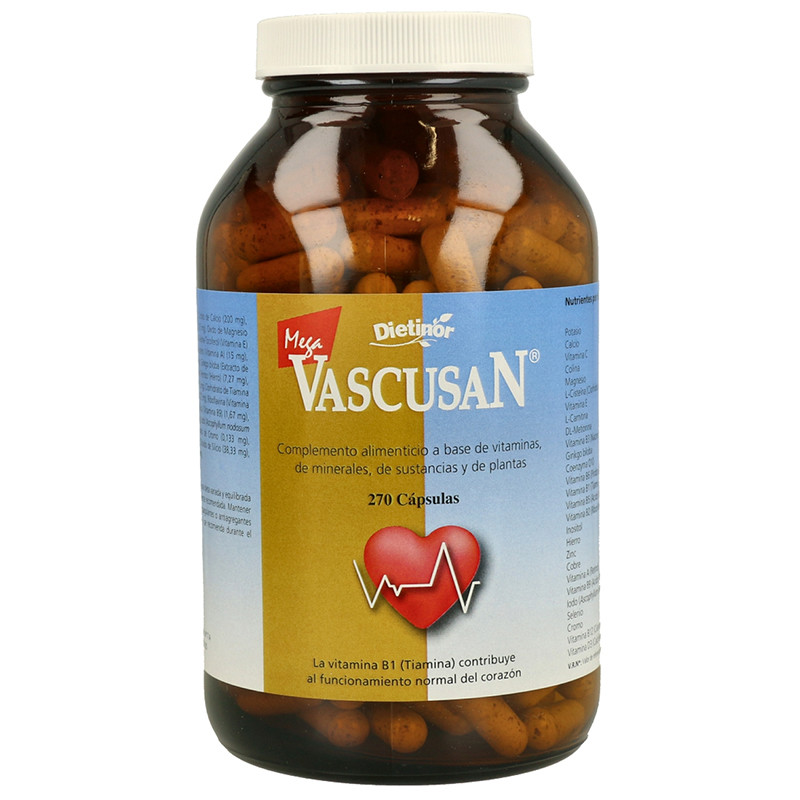 MEGA VASCUSAN 270 CAPSULAS DIETINOR