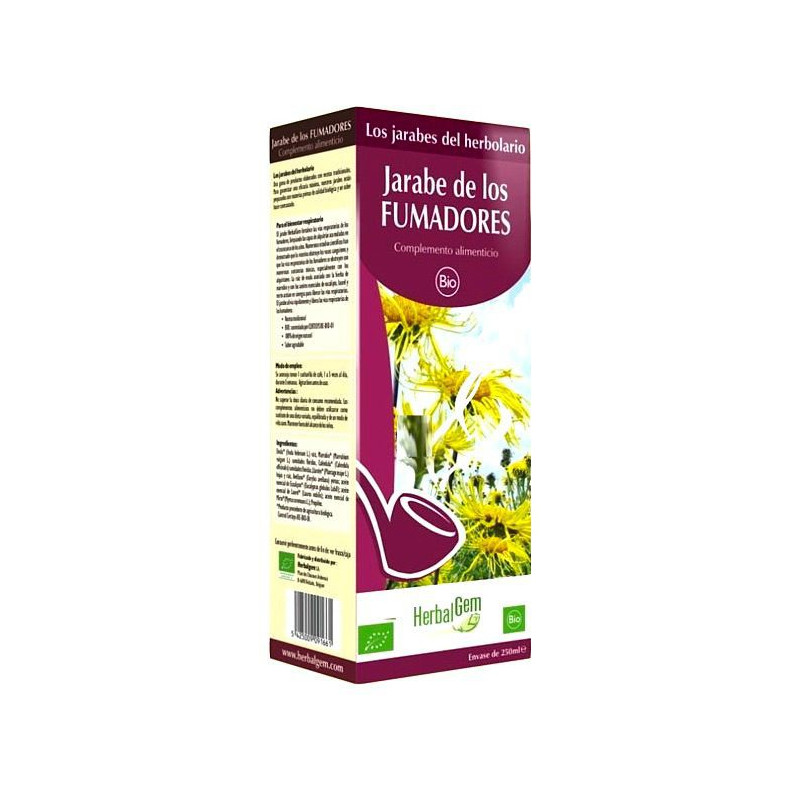 JARABE DE LOS FUMADORES BIO 250Ml. HERBAL GEM