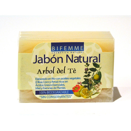 JABON ARBOL DE TE 100Gr. BIFEMME