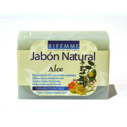 JABON ALOE VERA 100Gr. BIFEMME