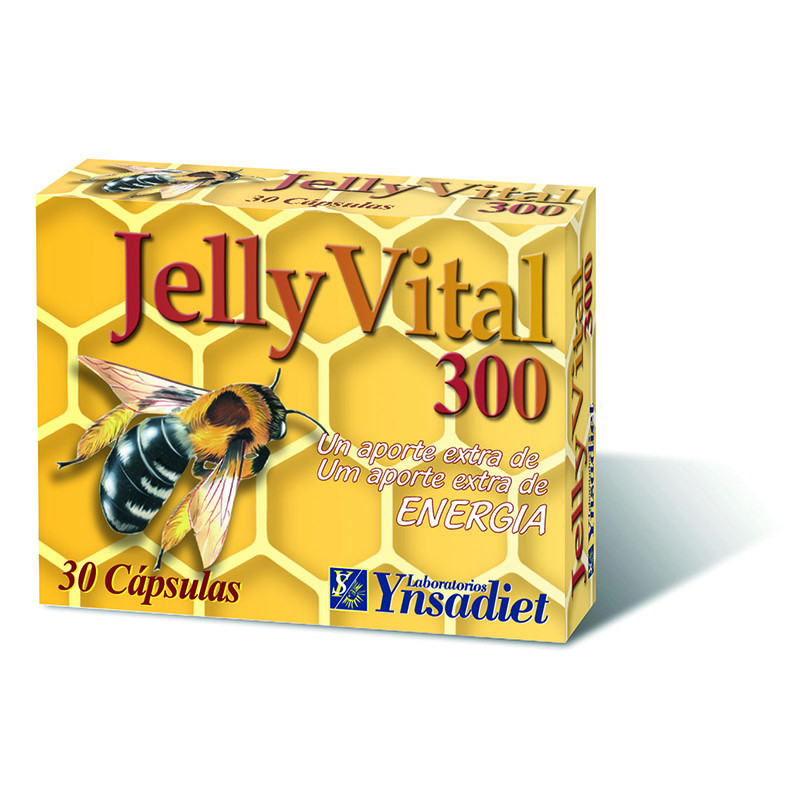 JELLY VITAL 300Mg. JALEA LIOFILIZADA 30 CAPSULAS YNSADIET