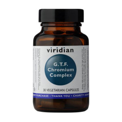 G.T.F. CROMO (200UG) COMPLEX 30 CAPSULAS VIRIDIAN