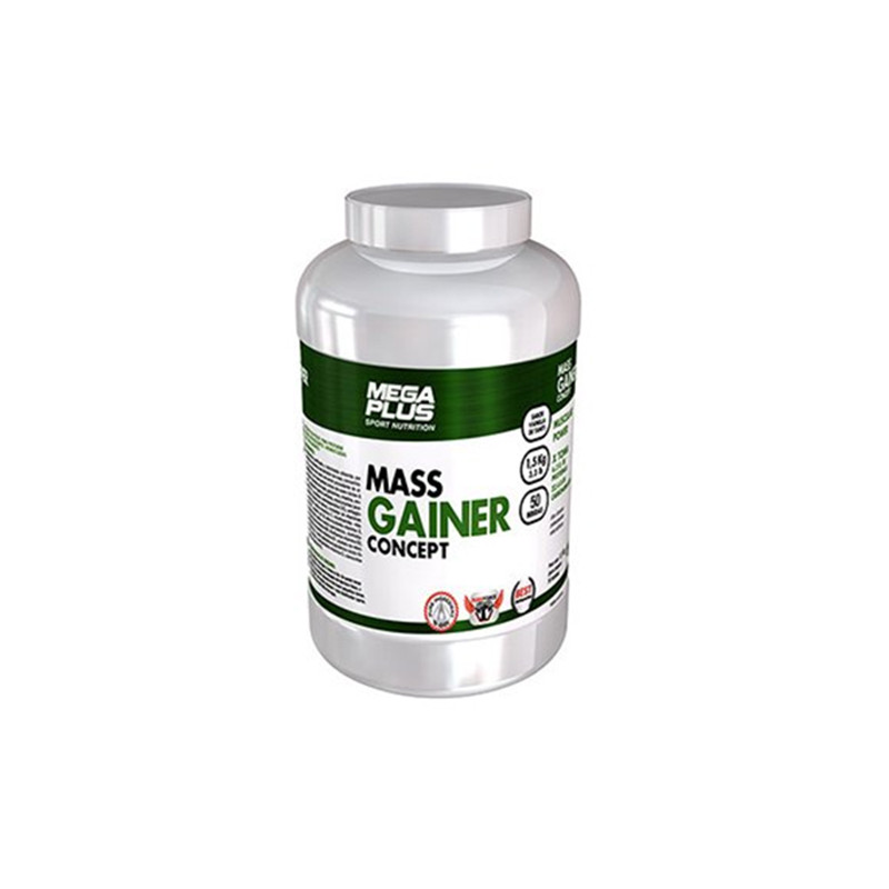 MASS GAINER CONCEPT VAINILLA 1,5Kg. MEGAPLUS