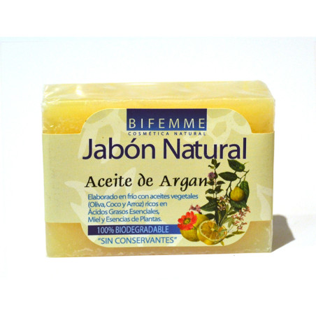 JABON ARGAN 100Gr. BIFEMME