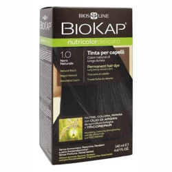 TINTE NUTRICOLOR DELICATO 1.0 NEGRO NATURAL 140Ml. BIOKAP