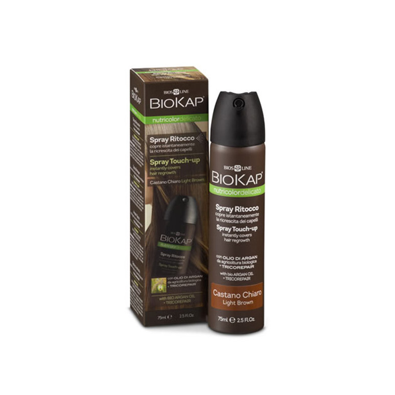 SPRAY TOUCH-UP CASTAÑO CLARO 75Ml. BIOKAP