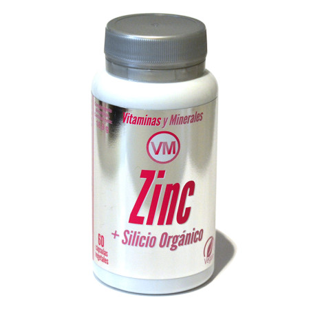 ZINC + SILICIO ORG. 60 CAPSULAS VEGETALES