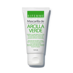 MASCARILLA ARCILLA VERDE TUBO 125Gr. BIFEMME BIFEMME