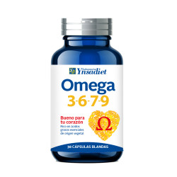 OMEGA 3-6-7-9 ENVASE DE 30 CÁPSULAS. YNSADIET