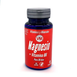 MAGNESIO + VITAMINA B6 ENVASE DE 60 COMPRIMIDOS YNSADIET