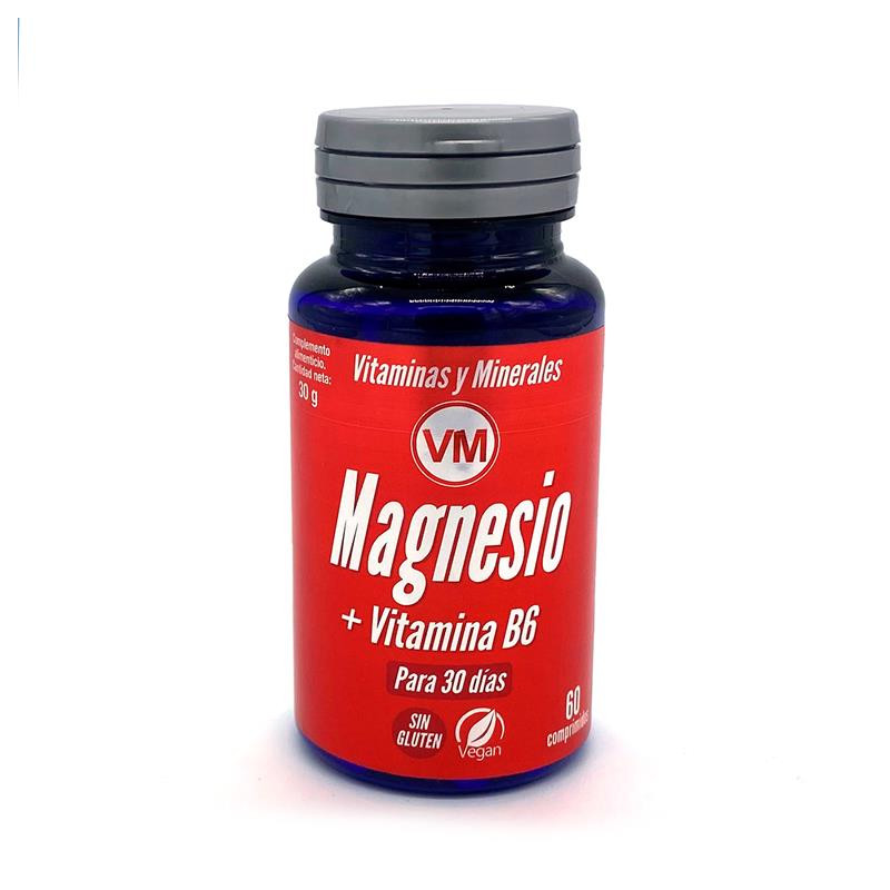 MAGNESIO + VITAMINA B6 ENVASE DE 60 COMPRIMIDOS YNSADIET