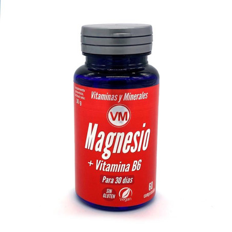 MAGNESIO + VITAMINA B6 ENVASE DE 60 COMPRIMIDOS YNSADIET