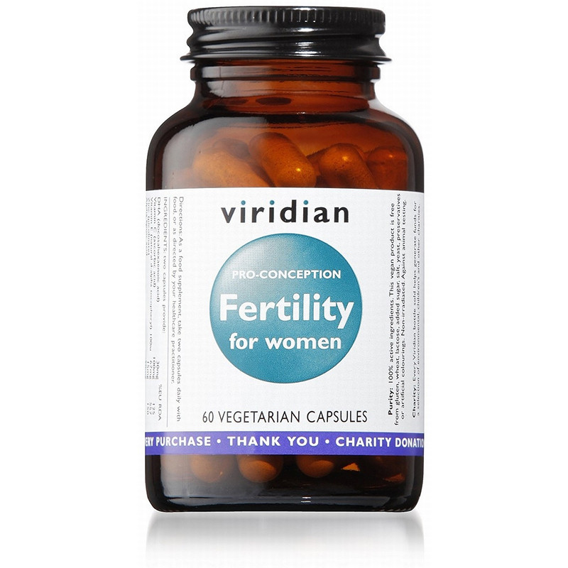 FERTILITY PARA MUJERES 60 CAPSULAS VIRIDIAN