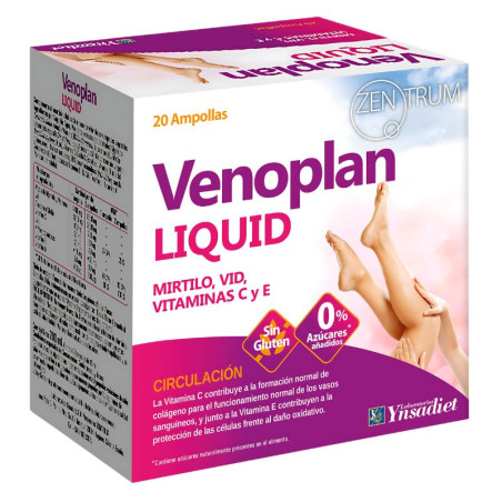 VENOPLAN LIQUID 20 AMPOLLAS YNSADIET