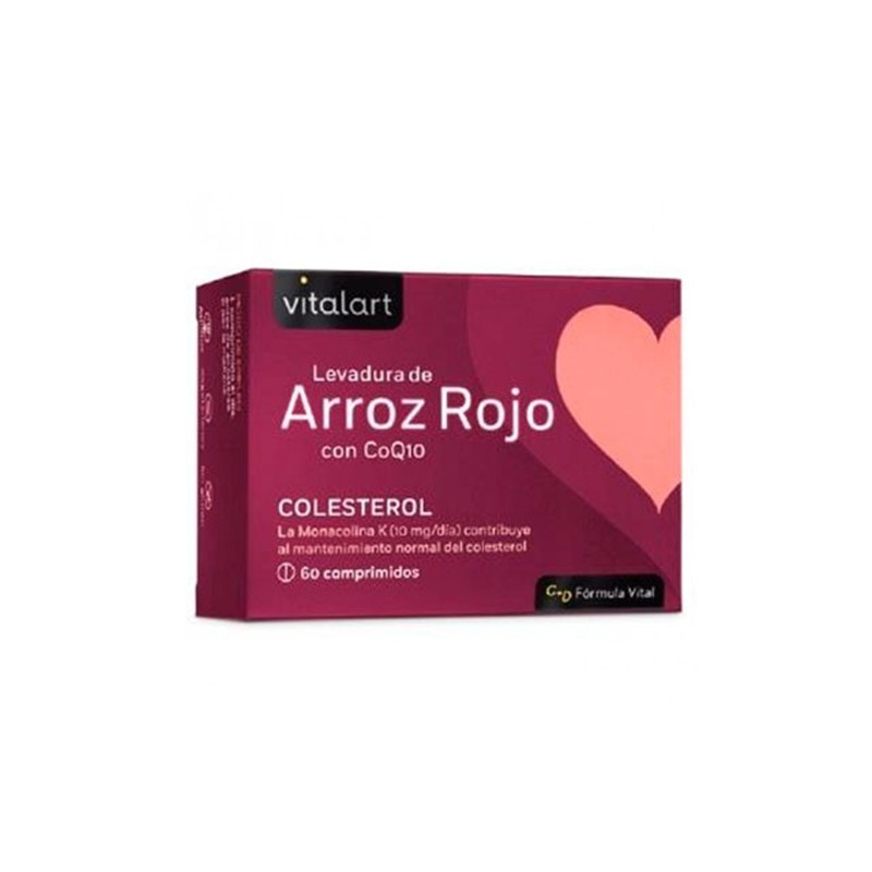 ARROZ ROJO COQ10 60 COMPRIMIDOS VITALART