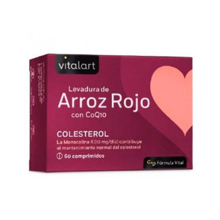 ARROZ ROJO COQ10 60 COMPRIMIDOS VITALART