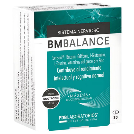 BM BALANCE 30 CÁPSULAS FDB LABORATORIOS