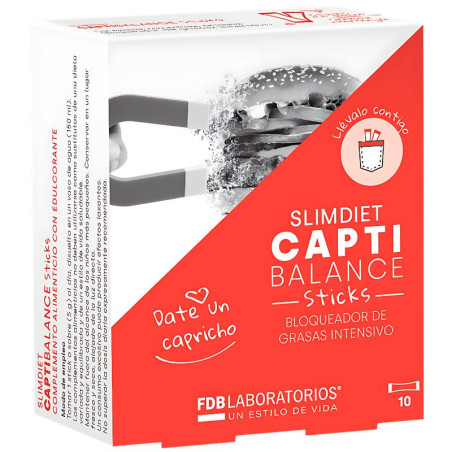 SLIMDIET CAPTI BALANCE 10 STICKS FDB LABORATORIOS