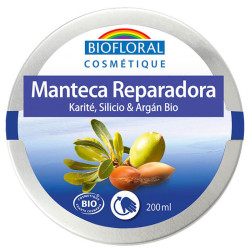 MANTECA REPARADORA DE KARITE 200Ml. BIOFLORAL