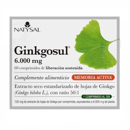 GINKGOSUL 60 COMPRIMIDOS NATYSAL