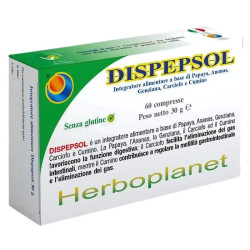 DISPEPSOL 30 Gr 60 COMPRIMIDOS HERBOPLANET