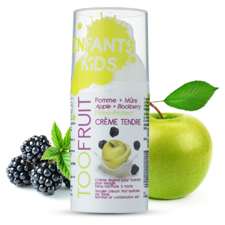 CREMA SUAVE FACIAL MORAS Y MANZANA 30Ml. TOOFRUIT