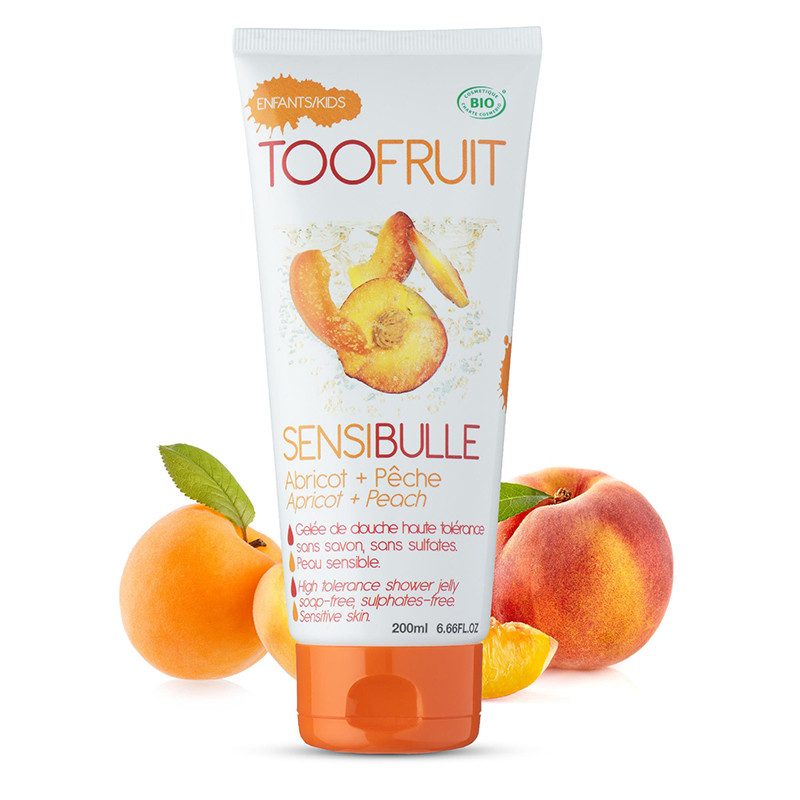 GEL DE DUCHA ALBARICOQUE Y MELOCOTON 200Ml. TOOFRUIT