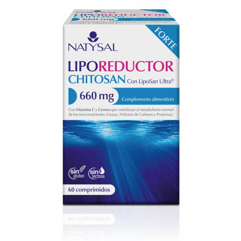 LIPOREDUCTOR CHITOSAN 660Mg. 60 COMPRIMIDOS NATYSAL