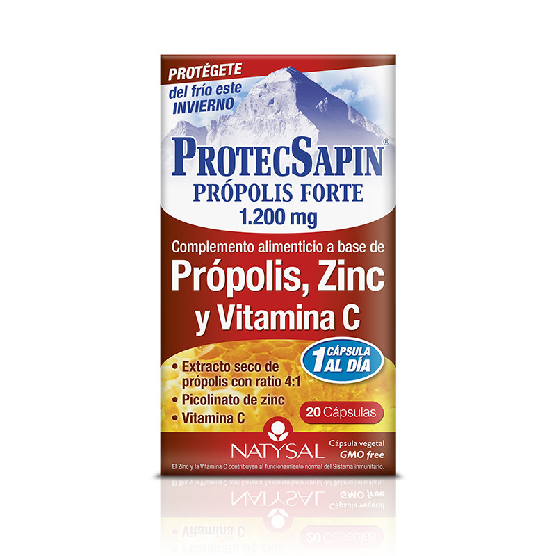 PROTECSAPIN PROPOLIS FORTE 20 CAPSULAS NATYSAL