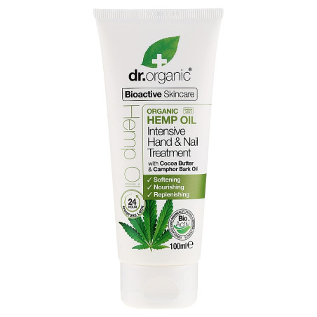 TRATAMIENTO DE MANOS Y UÑAS CON ACEITE DE CAÑAMO 100Ml. DR. ORGANIC