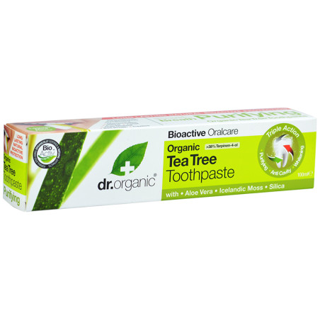 PASTA DENTAL DE ARBOL DEL TE 100Ml. DR. ORGANIC