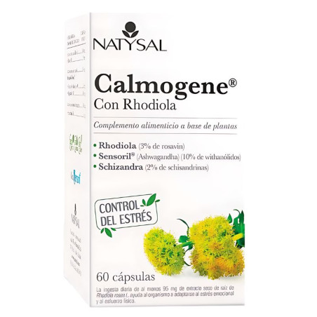 CALMOGENE CON RHODIOLA 60 CAPSULAS NATYSAL