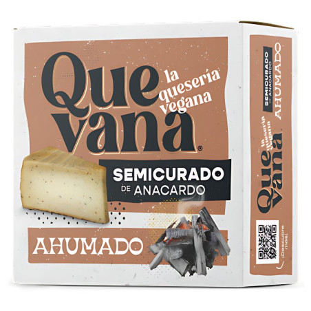 QUESO VEGANO AHUMADO 160Gr  ECO QUEVANA